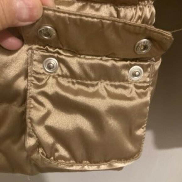 #12 Baby Gap Down Parka Gold, Size Toddler 18-24 Months - Picture 4 of 8